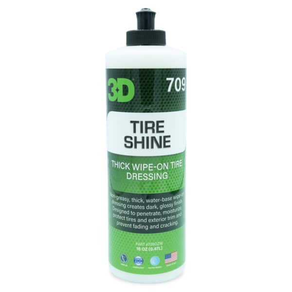 Засіб для чорніння шин та зовнішнього пластику 3D Tire Shine