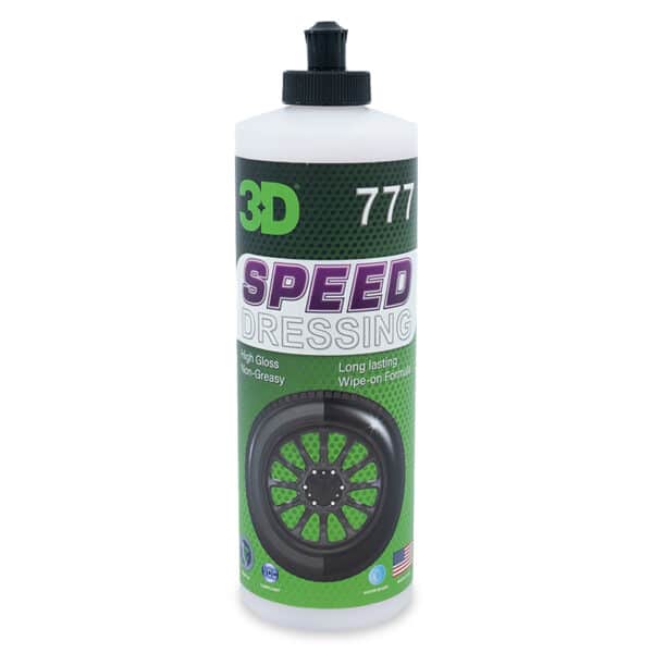 Засіб для чорніння шин та зовнішнього пластику глянцевий 3D Speed Tire Shine
