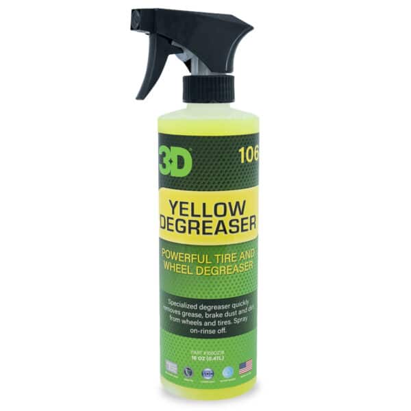 Безкислотний очисник для шин та дисків 3D Yellow Degreaser