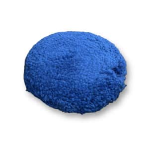 Синій хутряний ріжучий полірувальний круг Buff and Shine Blue Wool Grip Pad